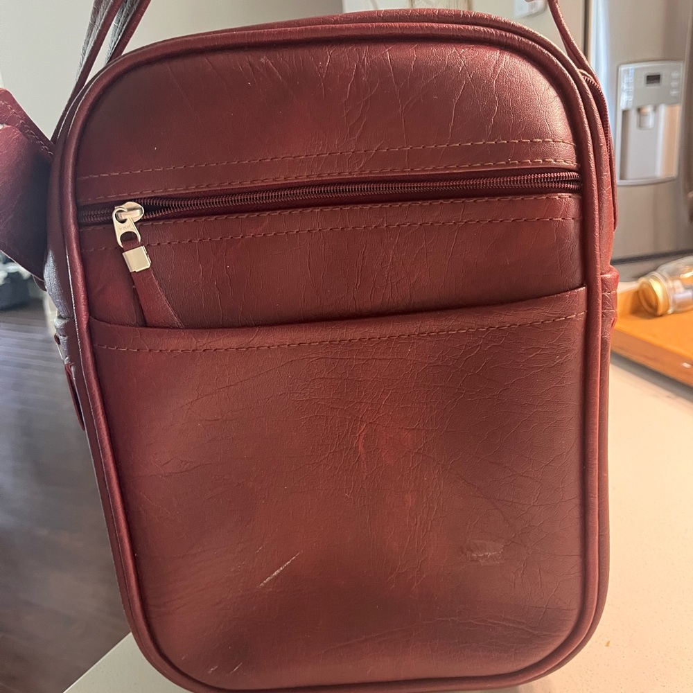 Dionite bag vintage red leather